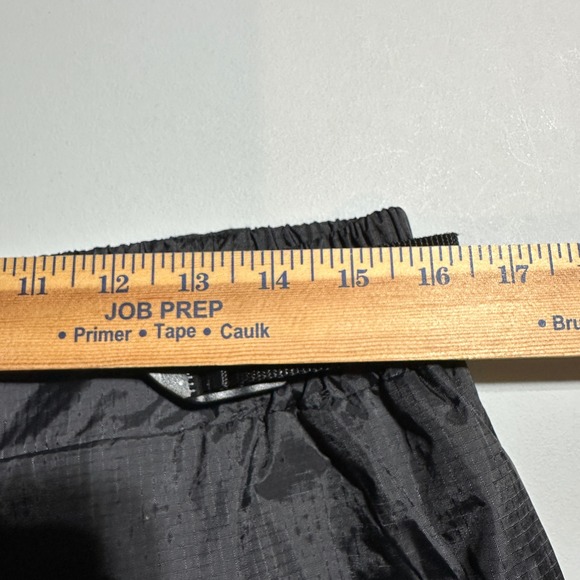 Olympia Moto Sports Unisex M/L Rain Pants Black Neon Yellow Moto Techwear Nylon - Picture 7 of 8